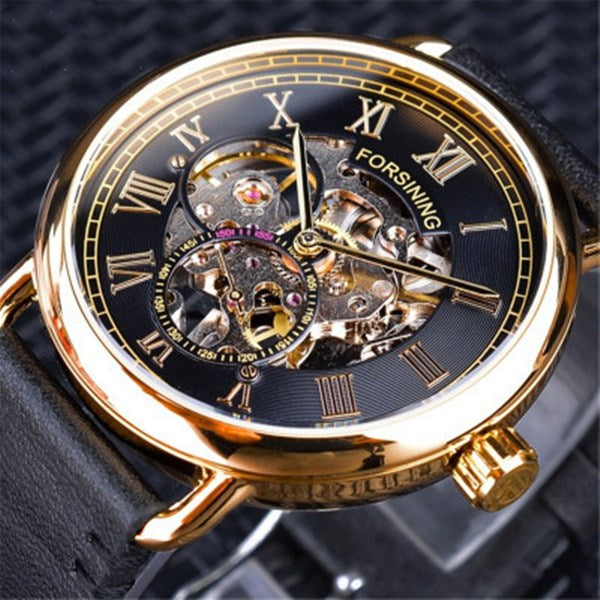 Casual Hollow Men's Mechanical Watch