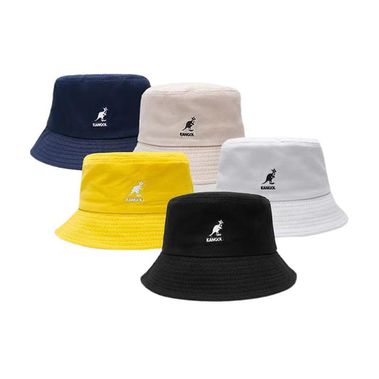 Tide Brand Kangol 2021 Spring And Summer Classic Hat Casual Wild Long Brim Couple Sunscreen Kangaroo Pot Hat